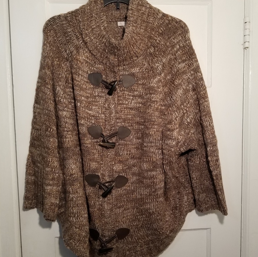 Dress Barn | Over the head Brown Sweater